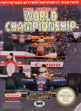 Nigel Mansell's World Championship (Europe) (En,Fr,De,Es,It) box cover front